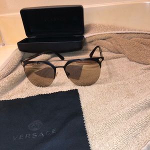 Versace Black Sunglasses